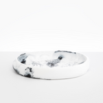 Dinosaur Designs Large Rock Bowl Bowls in White Marble Colour resin
