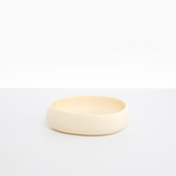 Dinosaur Designs Medium Rock Bowl in Cream Colour resin.