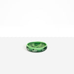 Dinosaur Designs Small Rock Bowl in Moss color resin