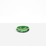 Dinosaur Designs Small Rock Bowl in Moss color resin