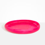 Dinosaur Designs Extra Large Rock Bowl in Flamingo Colour resin..