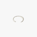 LO Collections Liquid Cuff in 925 Sterling Silver Material resin with Regular Fit..