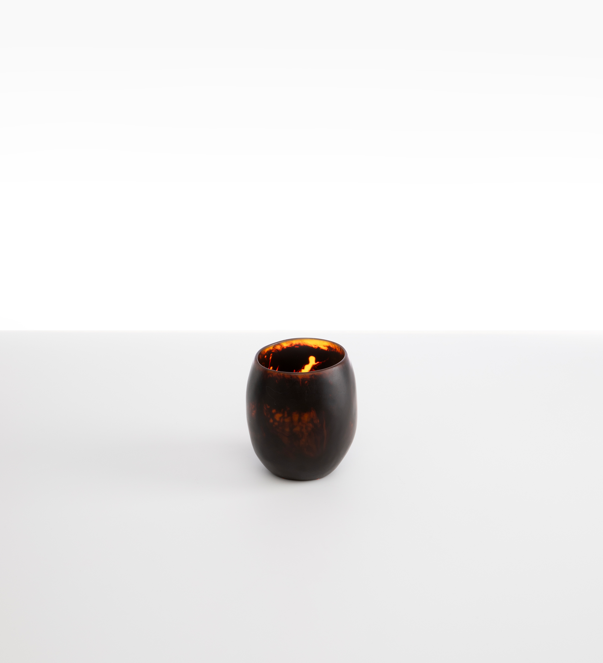 Dinosaur Designs Large Rock Cup Tumblers in Tortoise Colour resin