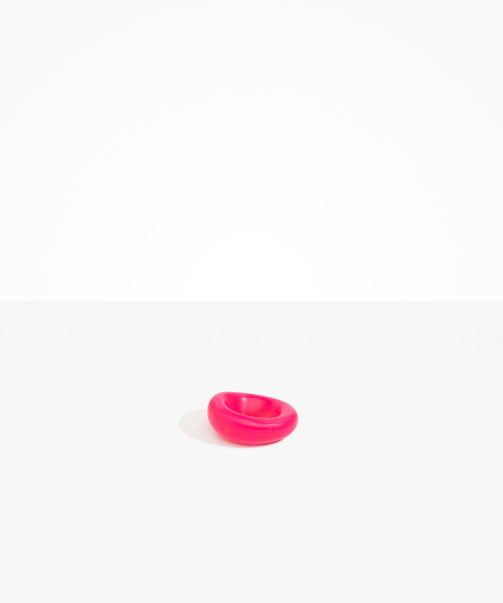 Dinosaur Designs Small Drift Dish Tableware in Flamingo Colour resin