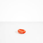 Dinosaur Designs Small Drift Dish Tableware in Strawberry Colour resin