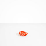 Dinosaur Designs Small Drift Dish Tableware in Strawberry Colour resin