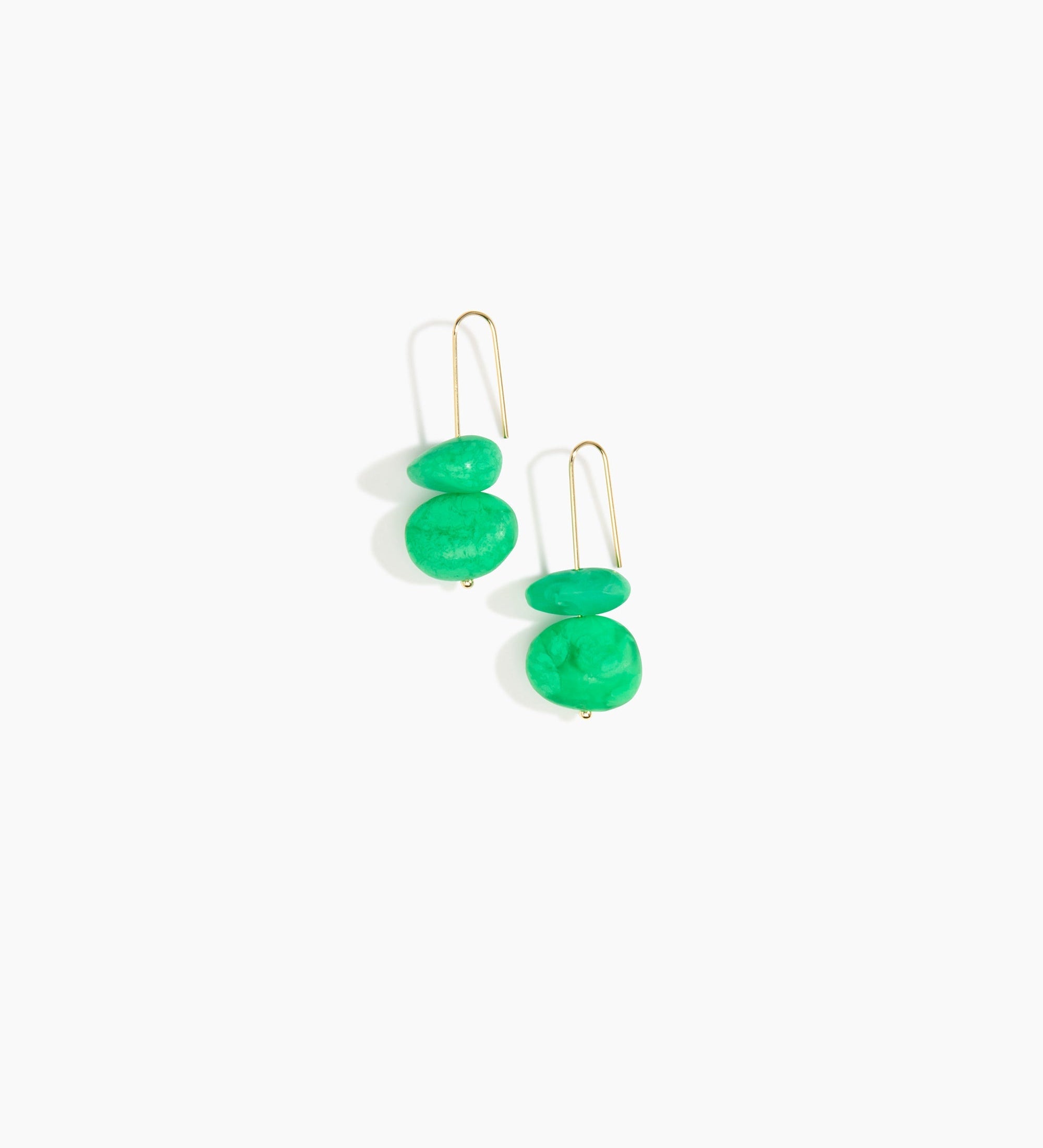 Temple Earth Wire Earrings