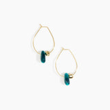 Joie De Vivre Hoop Earrings