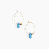 Joie De Vivre Hoop Earrings