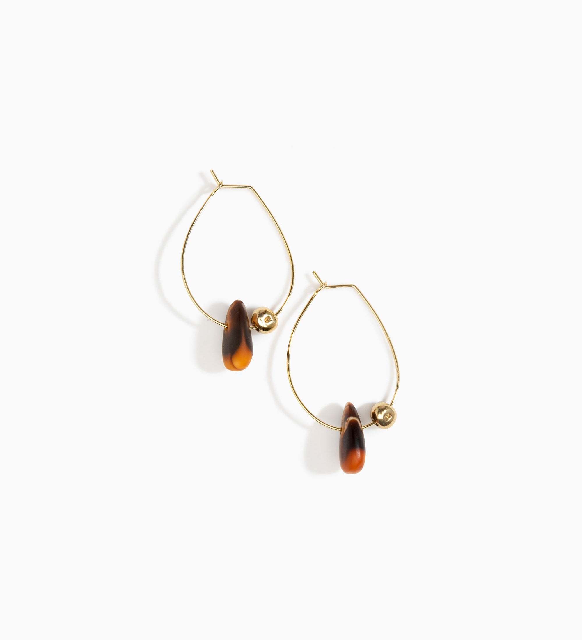 Joie De Vivre Hoop Earrings