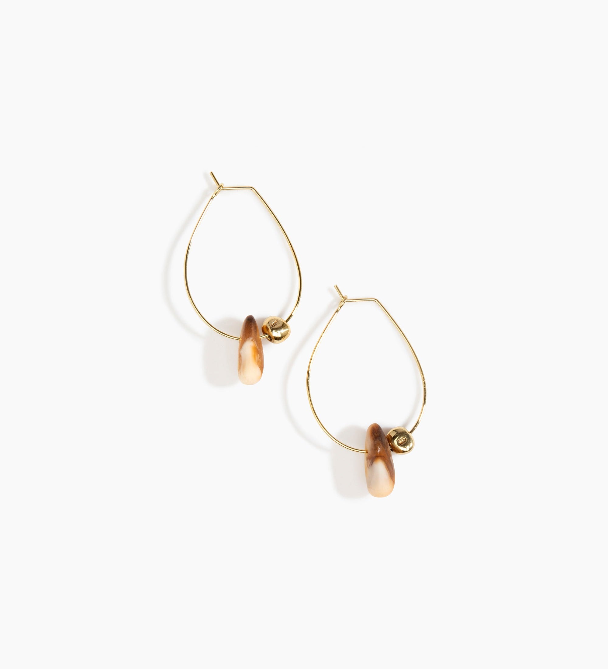 Joie De Vivre Hoop Earrings