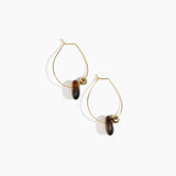 Joie De Vivre Hoop Earrings