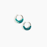 Small Horn Hoop Earrings