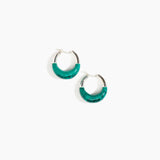 Small Horn Hoop Earrings