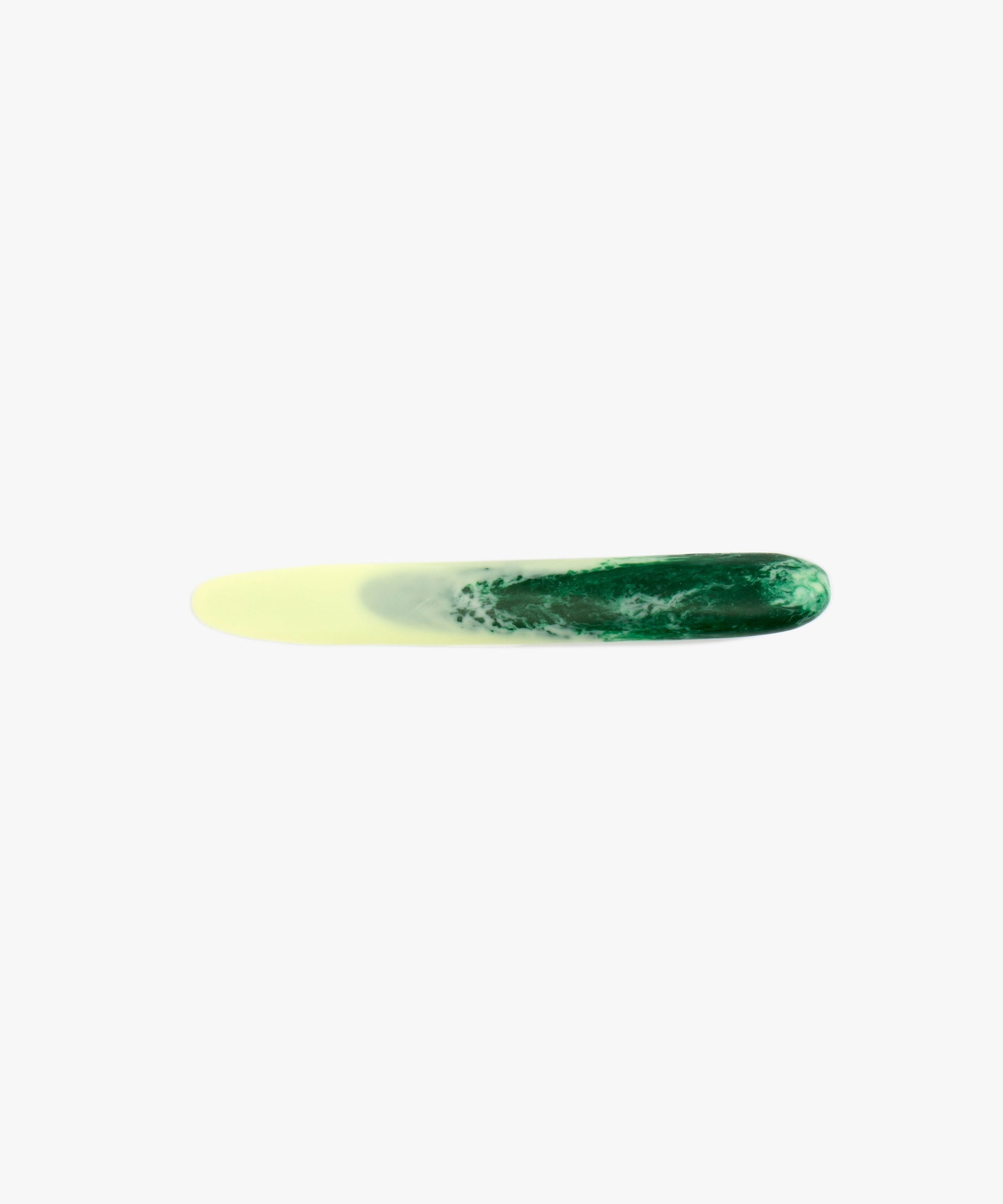 Dinosaur Designs Stone Cheese Knife in Grass Colour resin...