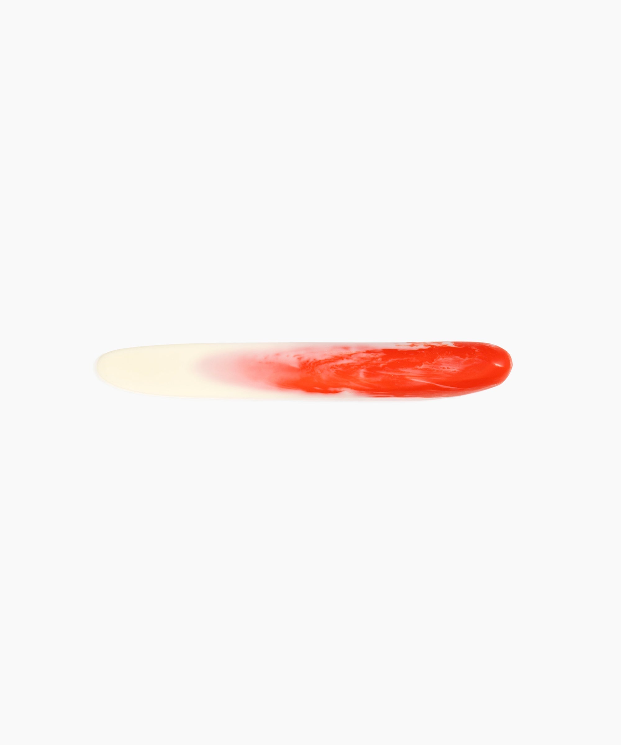 Dinosaur Designs Stone Cheese Knife in Strawberry Colour resin...