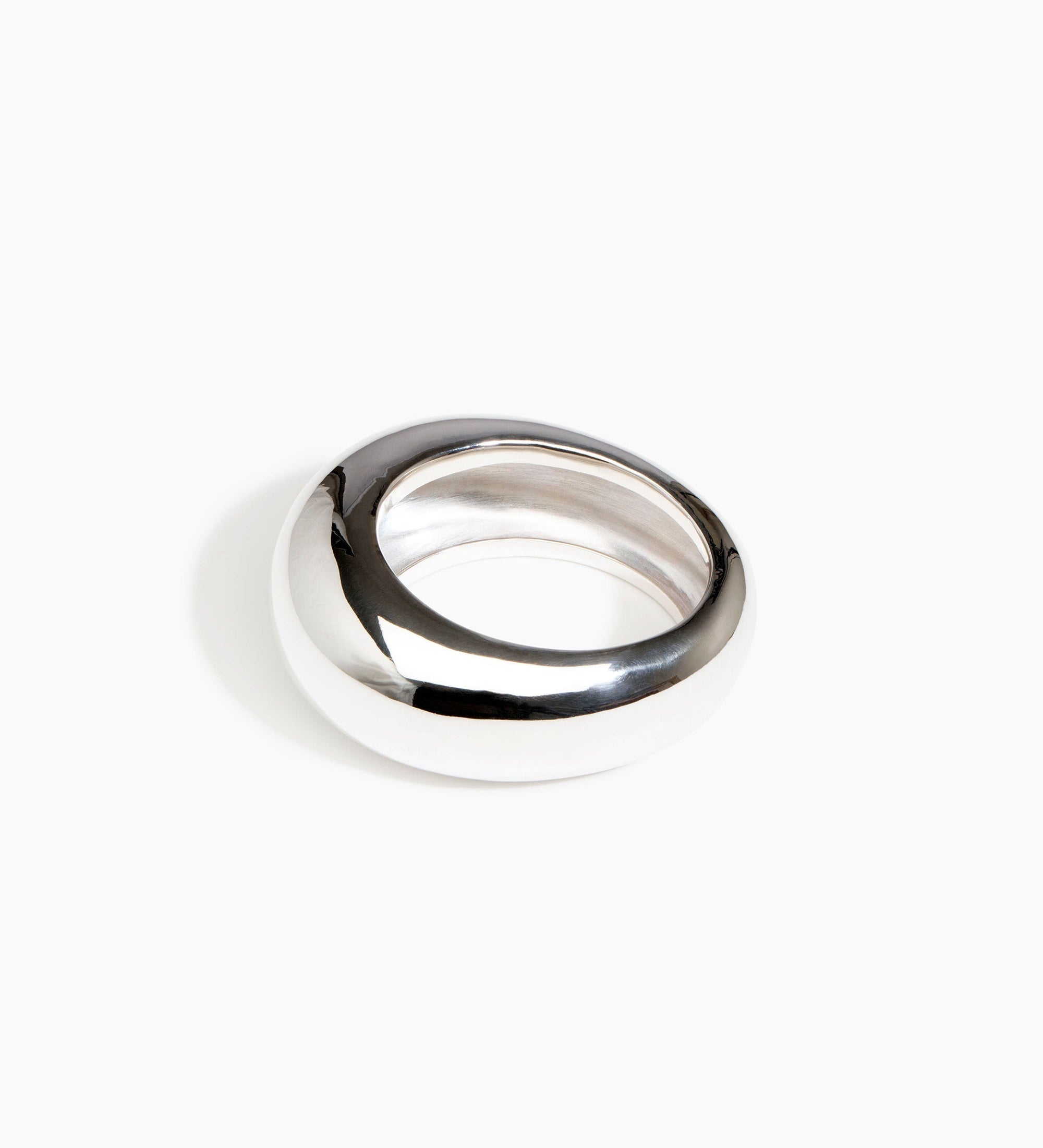 Wide Rock Bangle