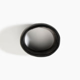 Dinosaur Designs Small Bones Bowl in Cream — small handmade cream resin shallow serving bowl with a rounded organic form..