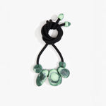 Dinosaur Designs Boulder Rock Necklace in Moss Colour resin.