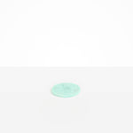 Dinosaur Designs Boulder Coaster in Mint Colour resin.