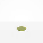 Dinosaur Designs Boulder Coaster in Olive Colour resin.