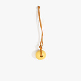 Round Watercolor Bag Charm