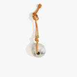 Round Watercolor Bag Charm