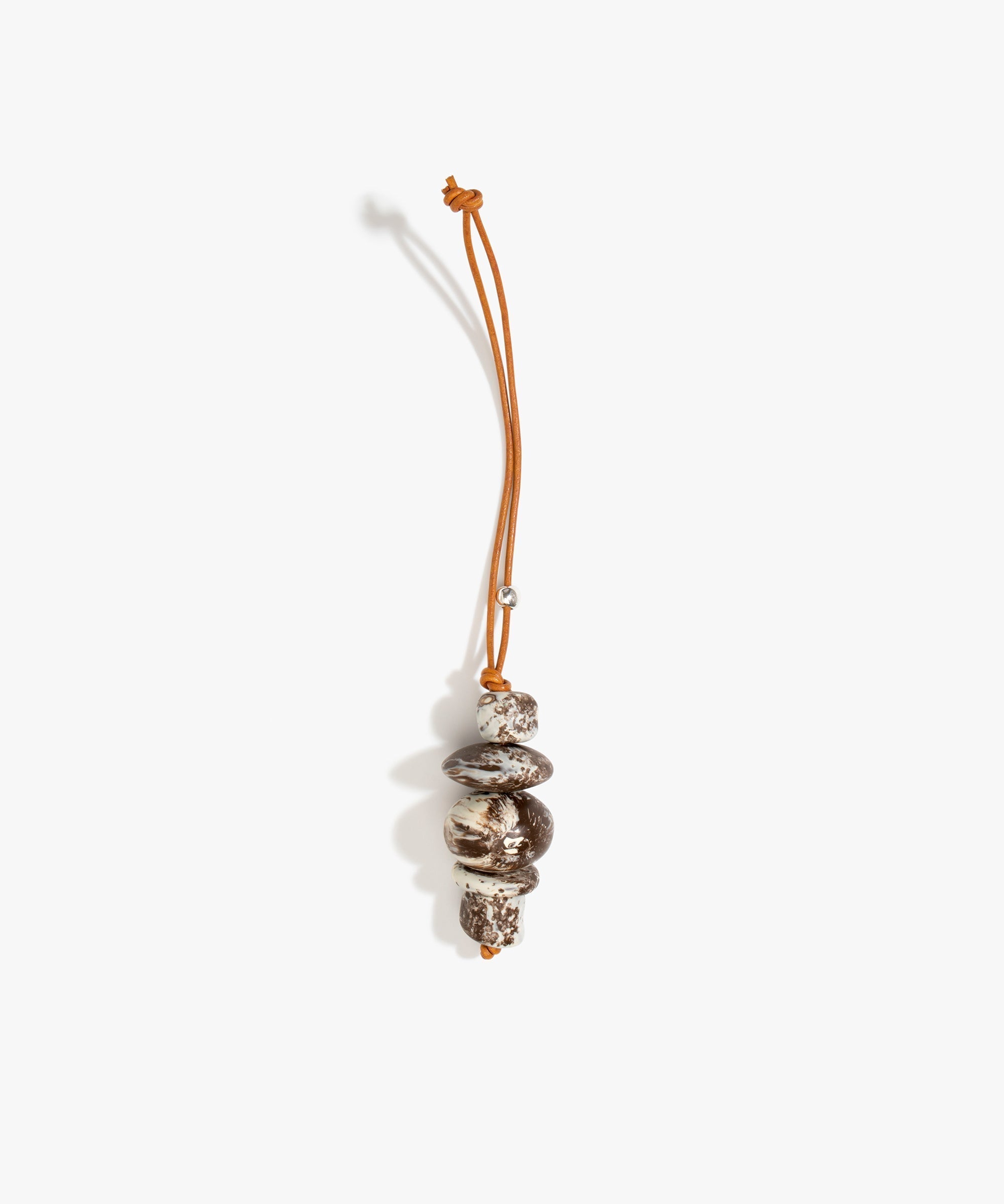 Dinosaur Designs Splash Decoration in Cappuccino Colour resin with 925 Sterling Silver Material..