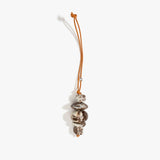 Dinosaur Designs Splash Decoration Holiday Ornaments in Cappuccino Colour resin with 925 Sterling Silver Material