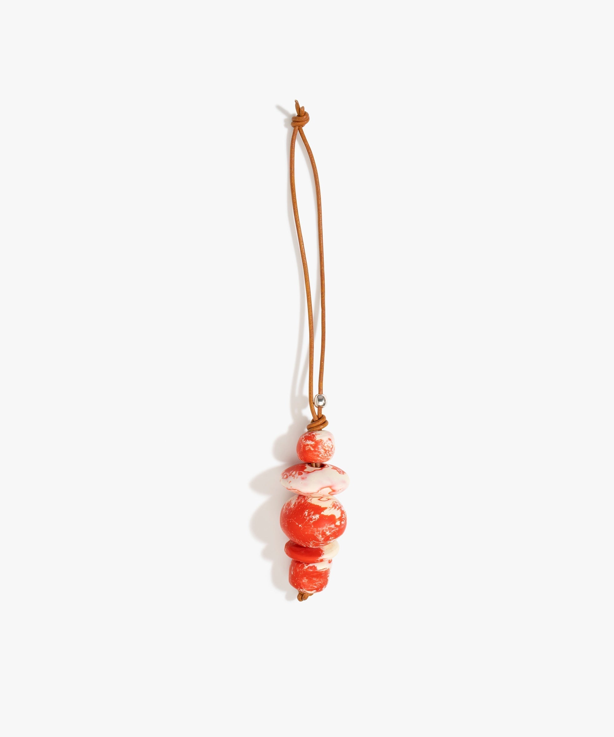 Dinosaur Designs Splash Decoration in Strawberry Colour resin with 925 Sterling Silver Material..