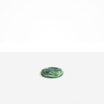 Dinosaur Designs Temple Coaster in Moss color resin