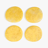 Dinosaur Designs Extra Large Organic Oval Bangle in Water Colour resin with Wide Fit.