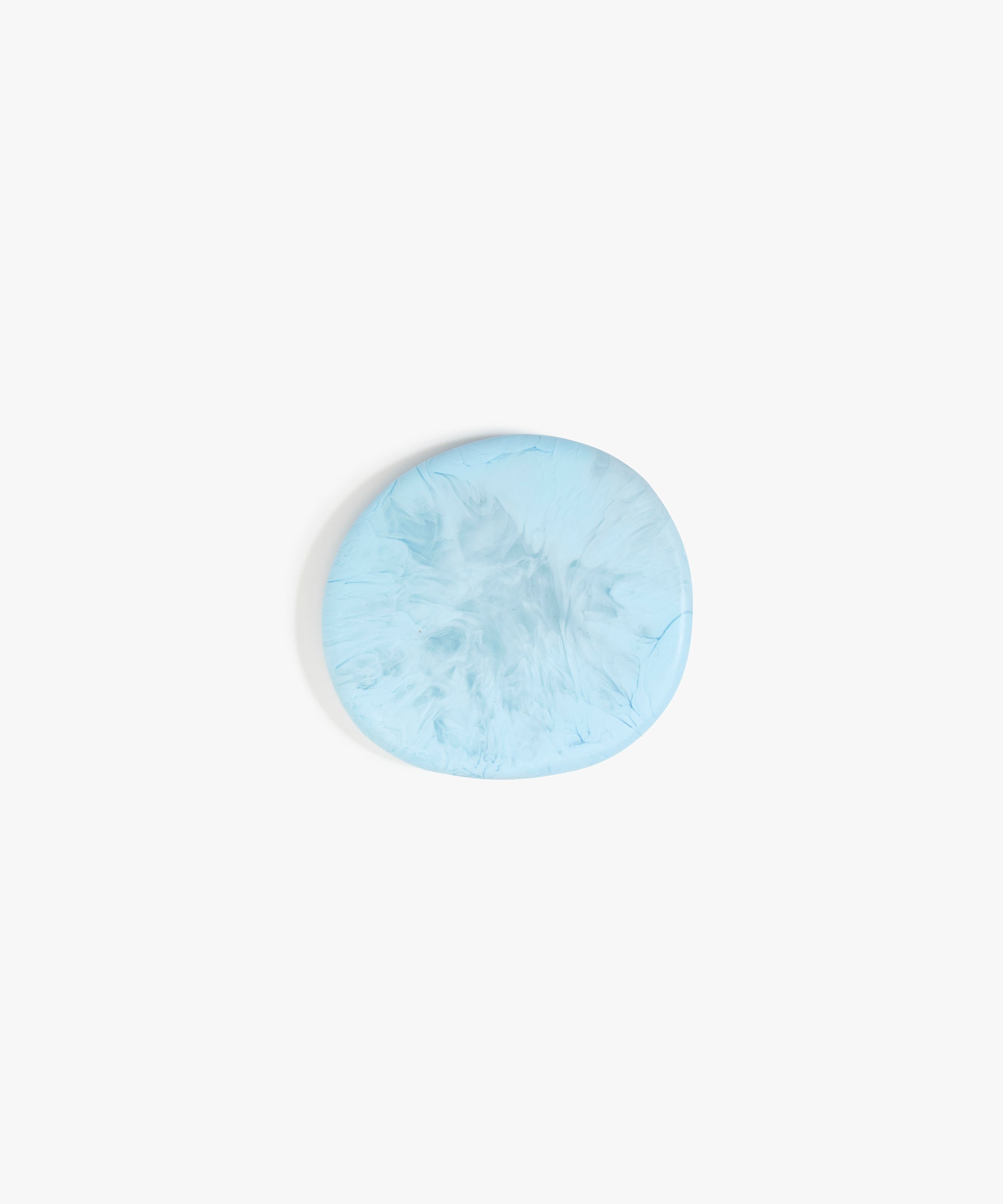 Dinosaur Designs Extra Large Organic Oval Bangle in Sandy Pearl Colour resin with Wide Fit.