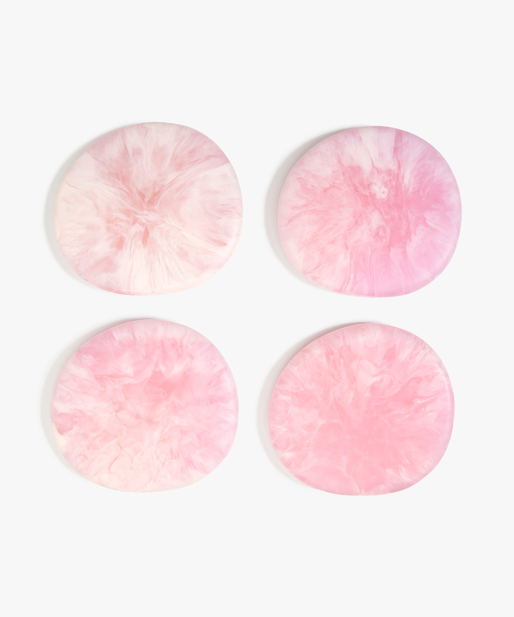 Dinosaur Designs MISTEMCST temple coaster SHELL PINK 