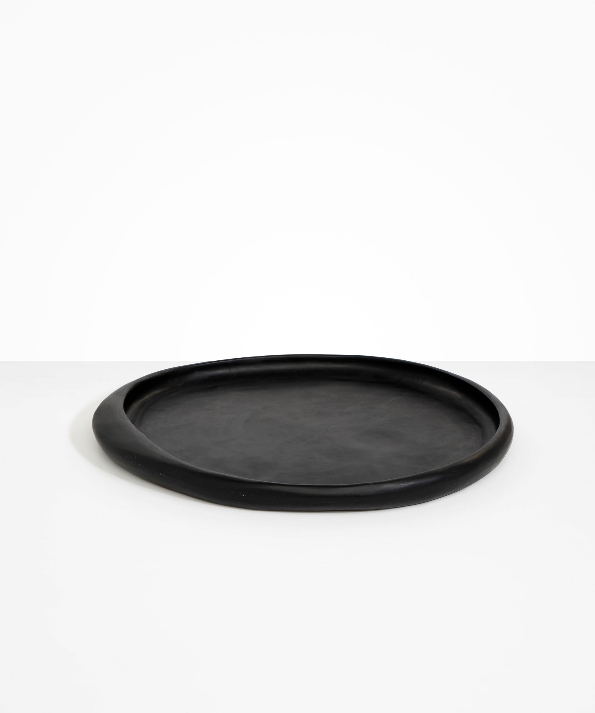 Dinosaur Designs Rock Tray in Black color resin
