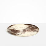 Dinosaur Designs Rock Tray in Cappuccino Colour resin.