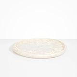 Dinosaur Designs Rock Tray in Chalk Swirl color resin