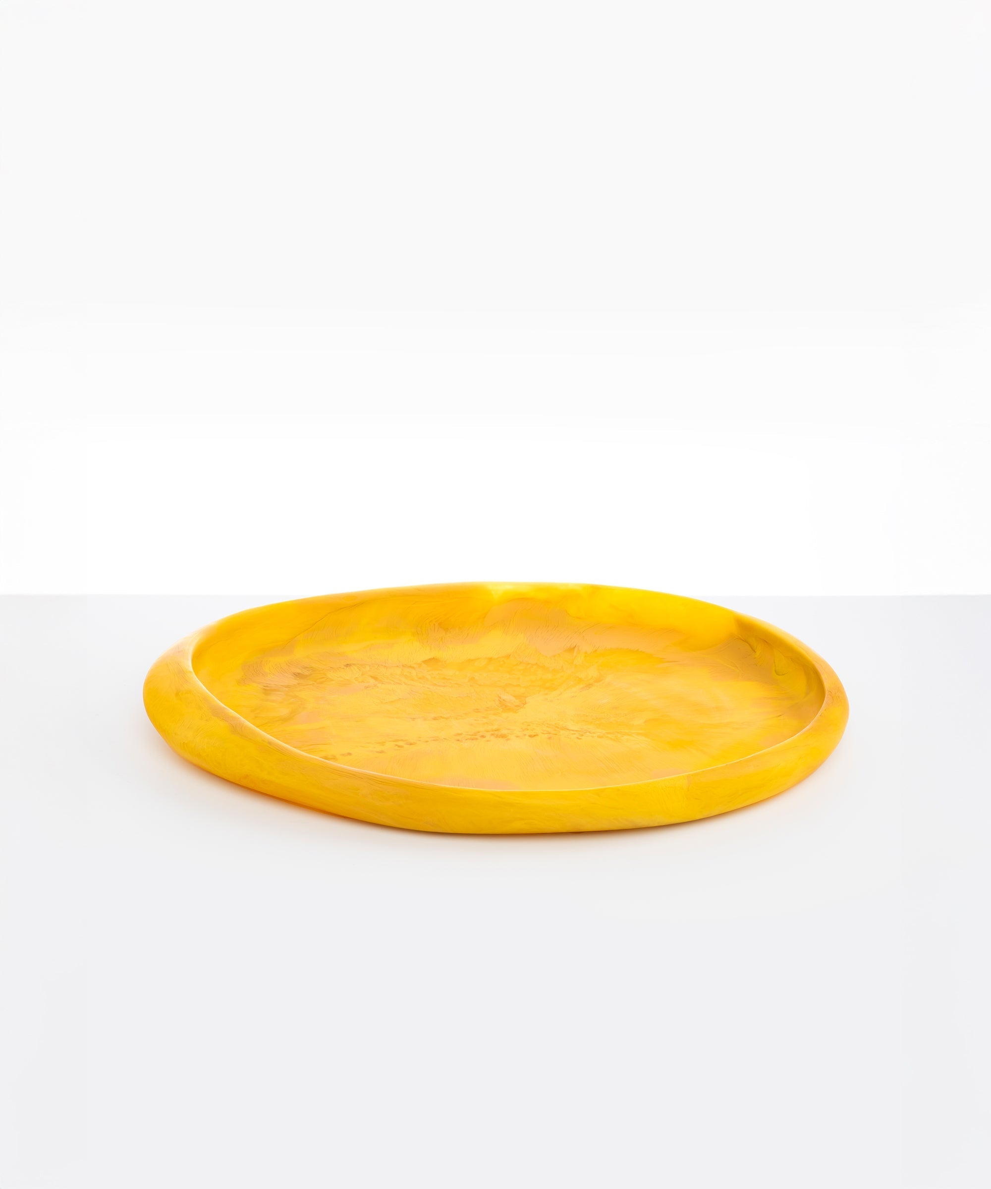 Dinosaur Designs Rock Tray in Honeycomb color resin