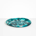Dinosaur Designs Rock Tray in Lagoon color resin