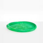 Dinosaur Designs Rock Tray in Leaf Colour resin.