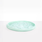 Dinosaur Designs Rock Tray in Mint Colour resin