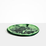 Dinosaur Designs Rock Tray in Moss Colour resin.