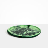 Dinosaur Designs Rock Tray in Moss color resin
