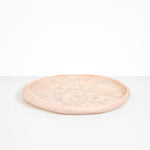 Dinosaur Designs Rock Tray in Rose Swirl Colour resin.
