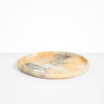 Dinosaur Designs Rock Tray in Sandy Pearl Colour resin