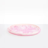 Dinosaur Designs Rock Tray in Shell Pink Colour resin
