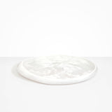 Dinosaur Designs Rock Tray in Snow Swirl Colour resin.