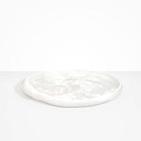 Dinosaur Designs Rock Tray in Snow Swirl color resin