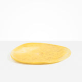 Dinosaur Designs Large Pebble Platter in Pollen Colour resin.