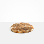 Dinosaur Designs Temple Cheese Platter in Light Horn Colour resin..